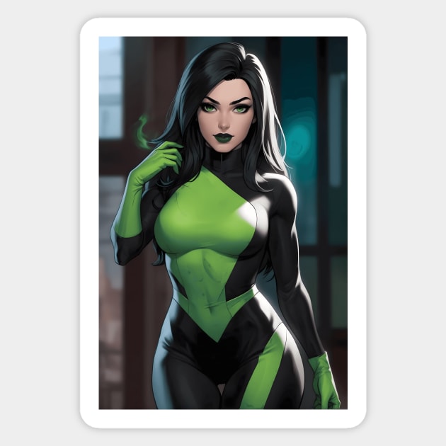 Shego Sticker by YourStyleB